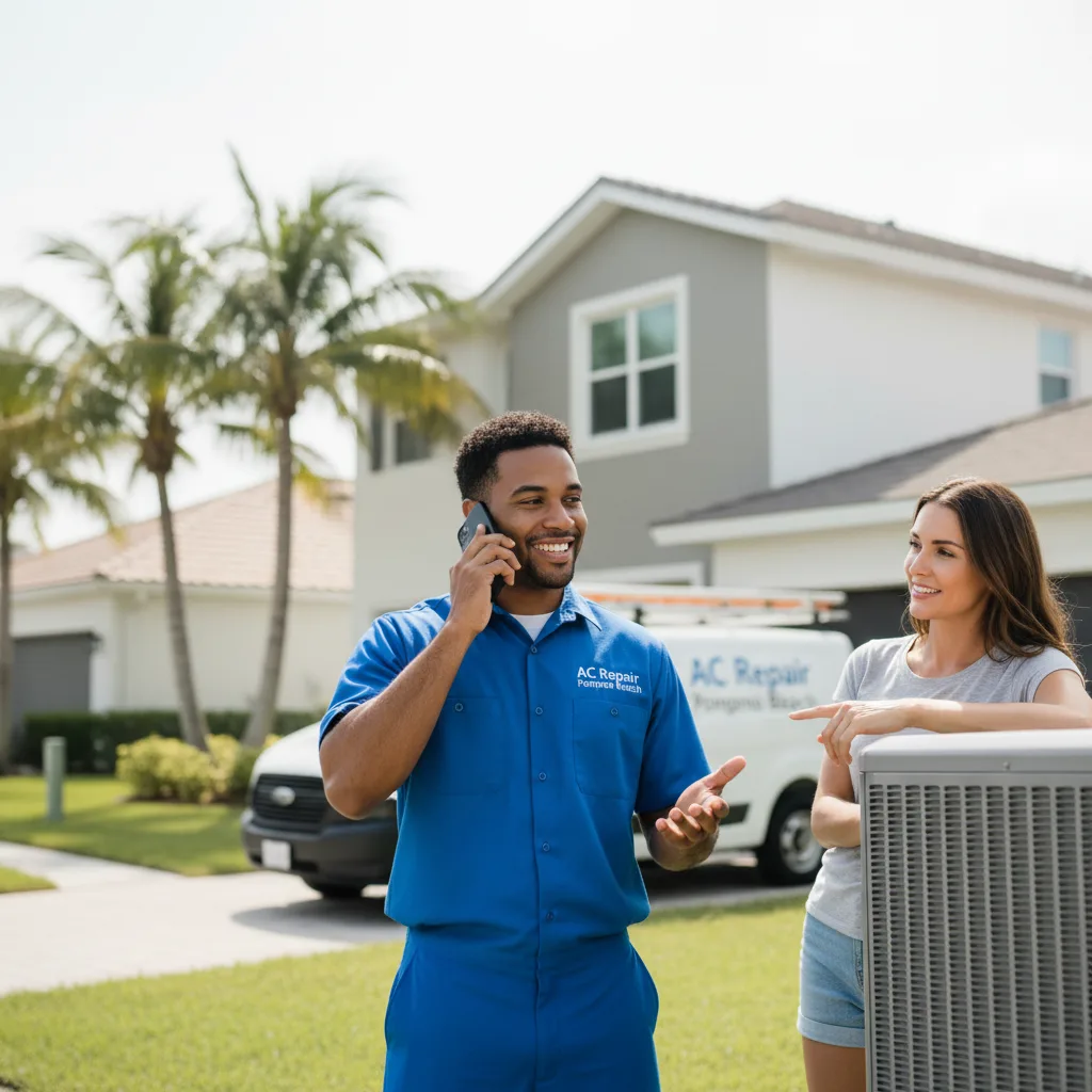 AC Repair Pompano Beach customer support in Maple City